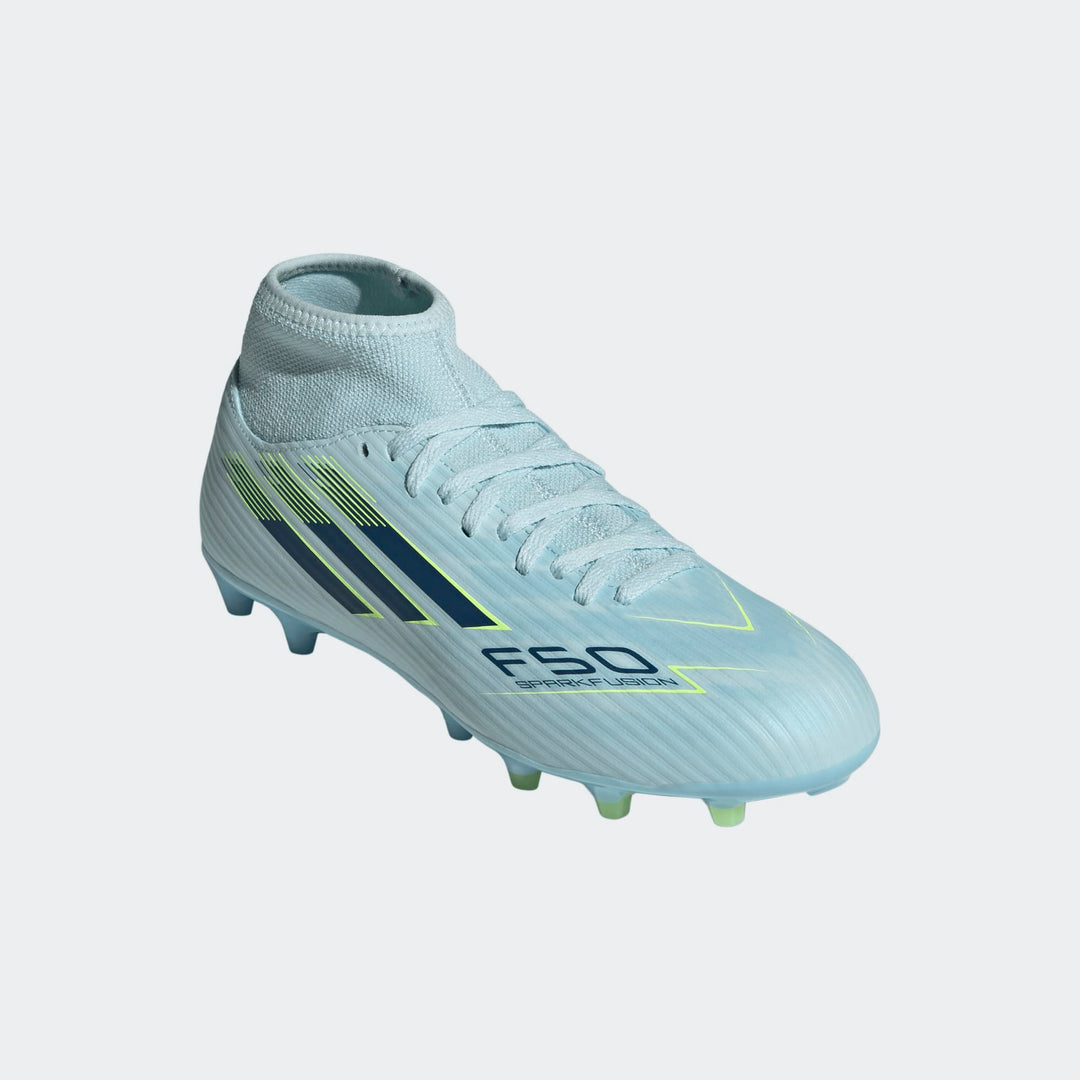 adidas F50 Sparkfusion League FG/AG Boots- Blue/Navy/Yellow - WOMENS