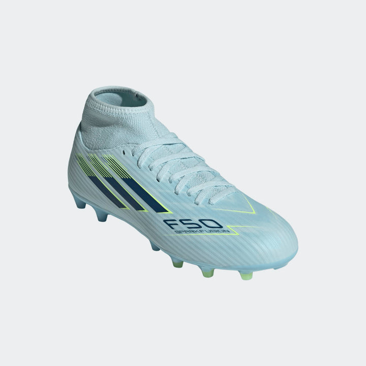 adidas F50 Sparkfusion League FG/AG Boots- Blue/Navy/Yellow - WOMENS
