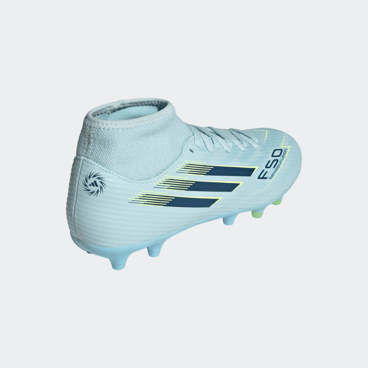 adidas F50 Sparkfusion League FG/AG Boots- Blue/Navy/Yellow - WOMENS