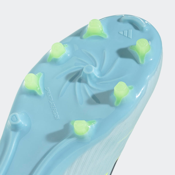 adidas F50 Sparkfusion League FG/AG Boots- Blue/Navy/Yellow - WOMENS