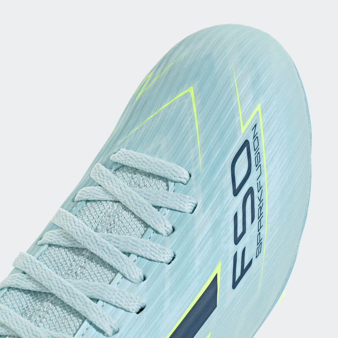adidas F50 Sparkfusion League FG/AG Boots- Blue/Navy/Yellow - WOMENS