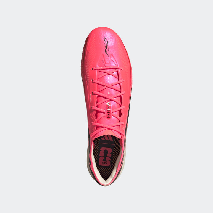 adidas F50 Hyperfast Elite FG Boots- Turbo/Black/Gold
