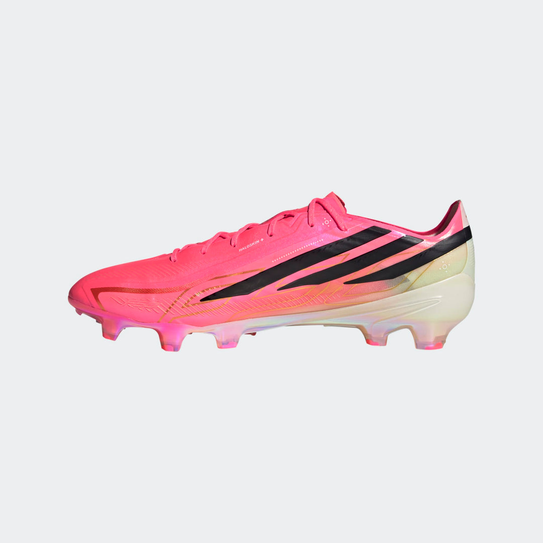 adidas F50 Hyperfast Elite FG Boots- Turbo/Black/Gold