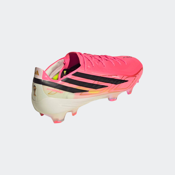 adidas F50 Hyperfast Elite FG Boots- Turbo/Black/Gold