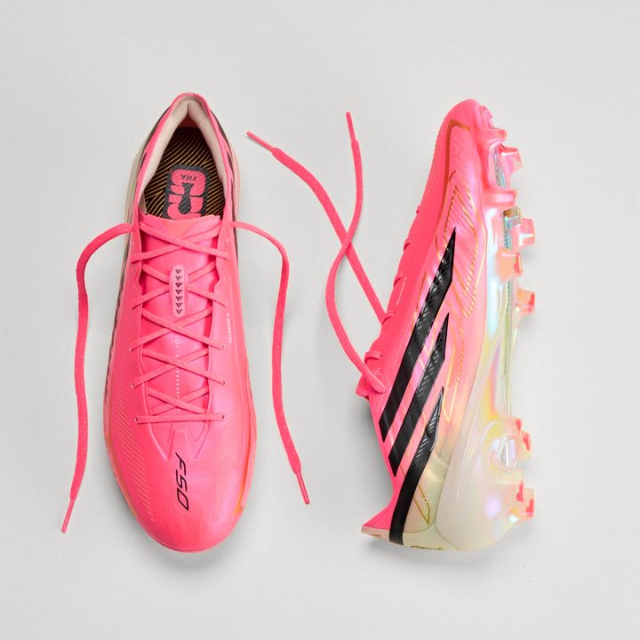 adidas F50 Hyperfast Elite FG Boots- Turbo/Black/Gold