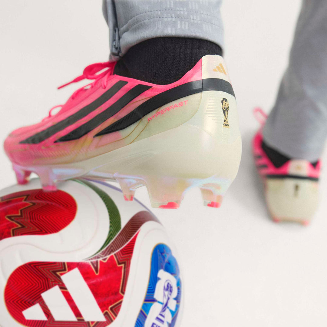 adidas F50 Hyperfast Elite FG Boots- Turbo/Black/Gold