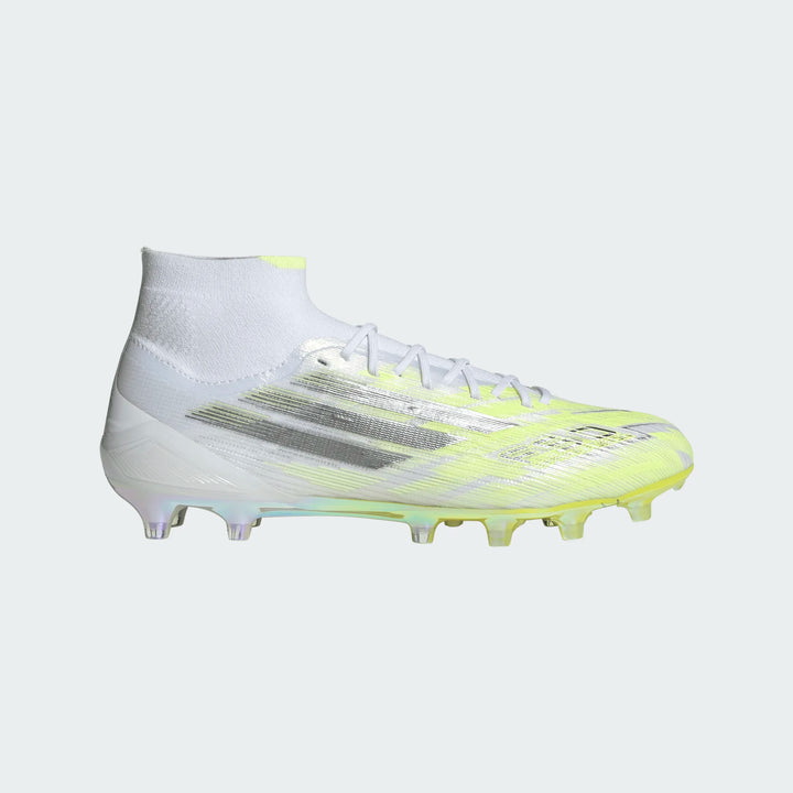 adidas F50 Sparkfusion Elite FG/AG Boots- White/Lemon- WOMENS