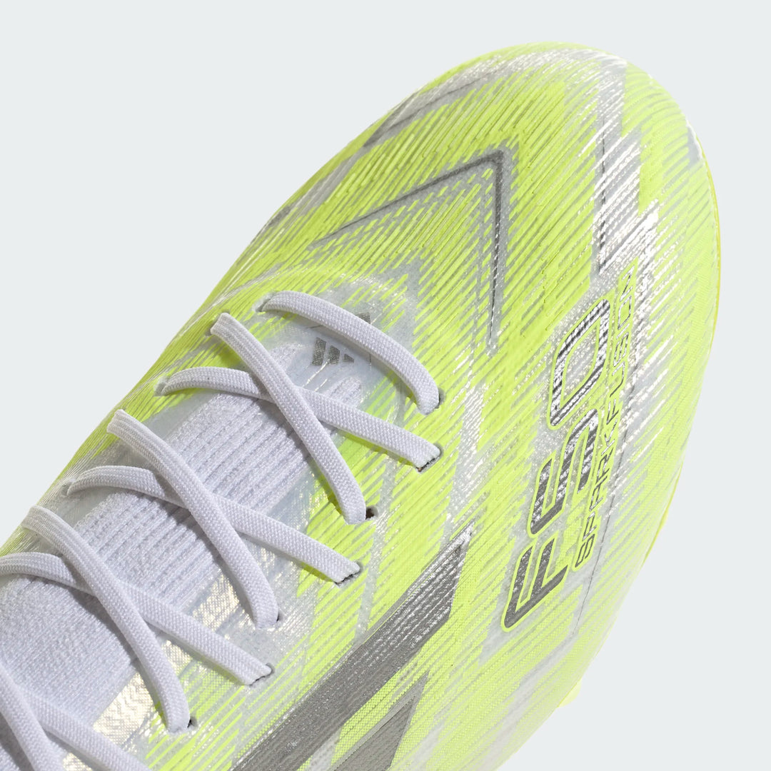 adidas F50 Sparkfusion Elite FG/AG Boots- White/Lemon- WOMENS