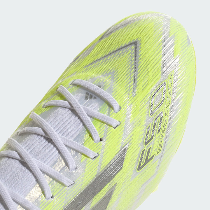 adidas F50 Sparkfusion Elite FG/AG Boots- White/Lemon- WOMENS