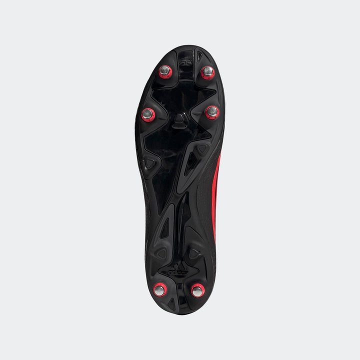 adidas F50 League Boots SG Boots- Black/Red/Black