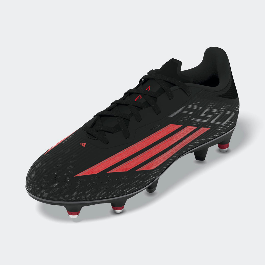 adidas F50 League Boots SG Boots- Black/Red/Black
