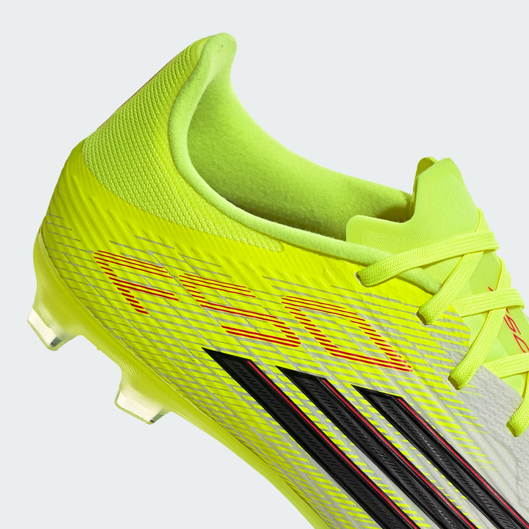 adidas F50 League FG/MG Boots- Yellow/Black/Red