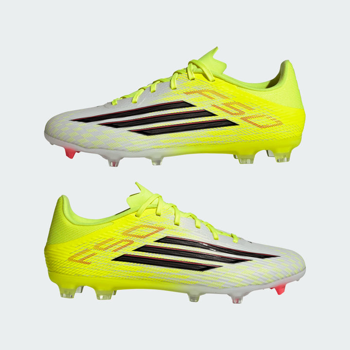 adidas F50 League FG/MG Boots- Yellow/Black/Red