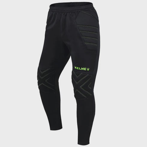 Kelme Goalkeeper Pants- Black/Neon