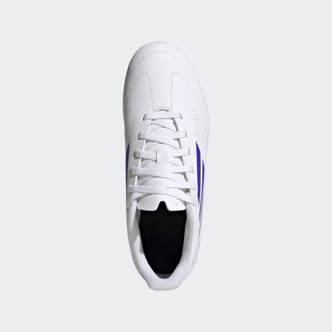 adidas Deportivo III FxG Boots- White/Purple- JUNIOR