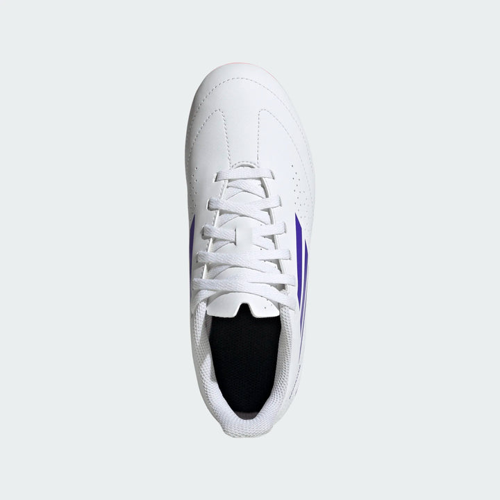 adidas Deportivo III FxG Boots- White/Purple- JUNIOR
