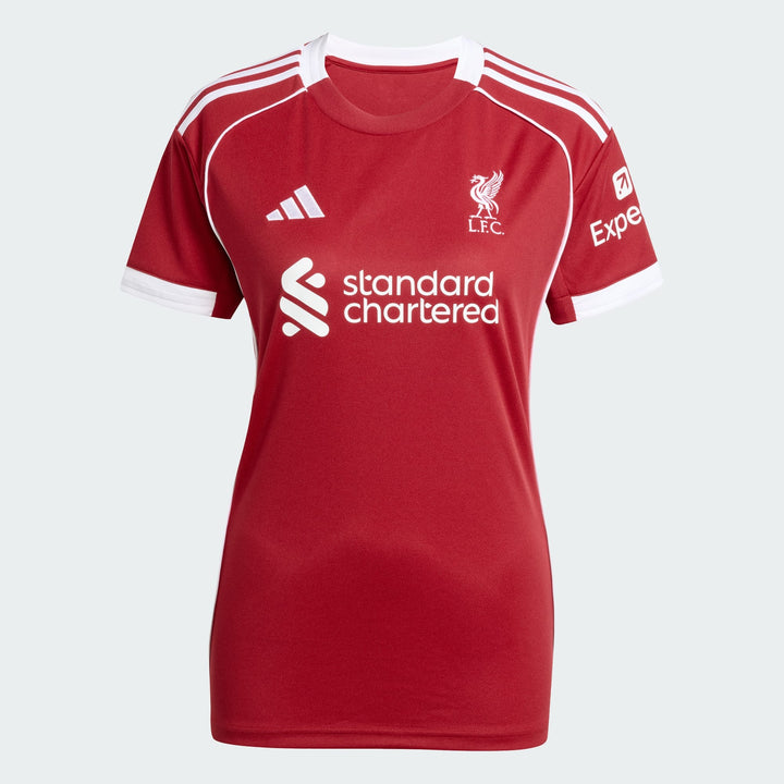 Liverpool 2025/26 Official Home Jersey- WOMEN'S