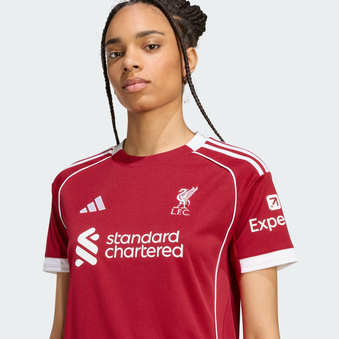 Liverpool 2025/26 Official Home Jersey- WOMEN'S