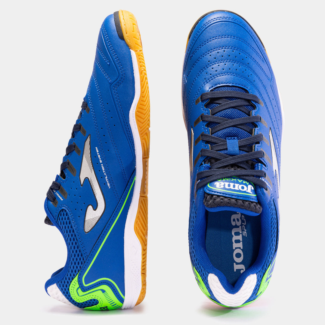 Joma Maxima Indoor Boots- Royal/Green