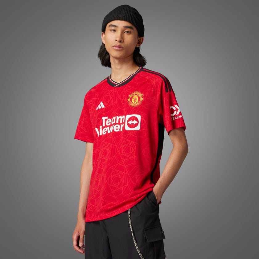 Manchester United 2023/24 Official Home Jersey – Soccer Locker
