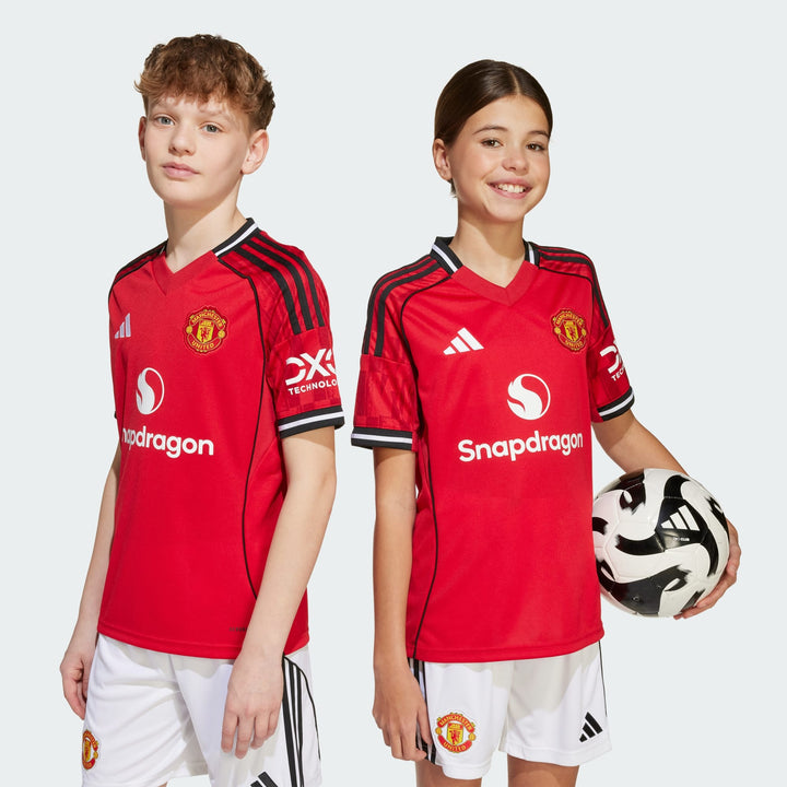 Manchester United 2025/26 Official Home Jersey - JUNIOR