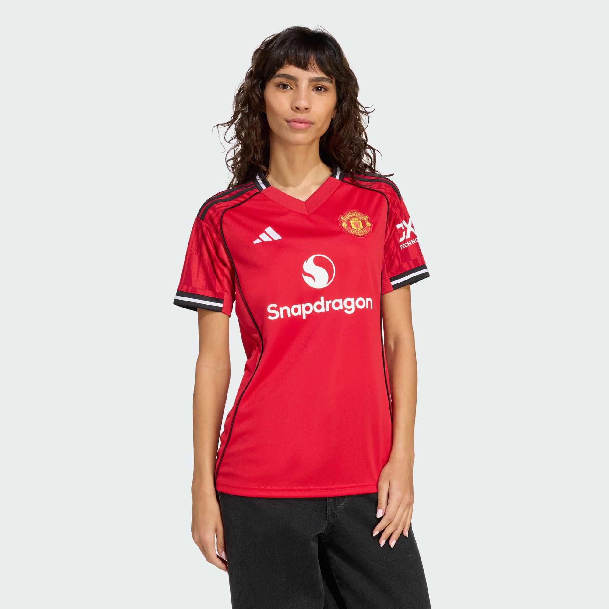 Manchester United 2025/26 Official Home Jersey-WOMEN'S – Soccer Locker