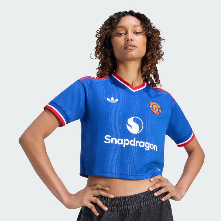 Manchester United 2026/27 Official Away Cropped Jersey- WOMEN'S