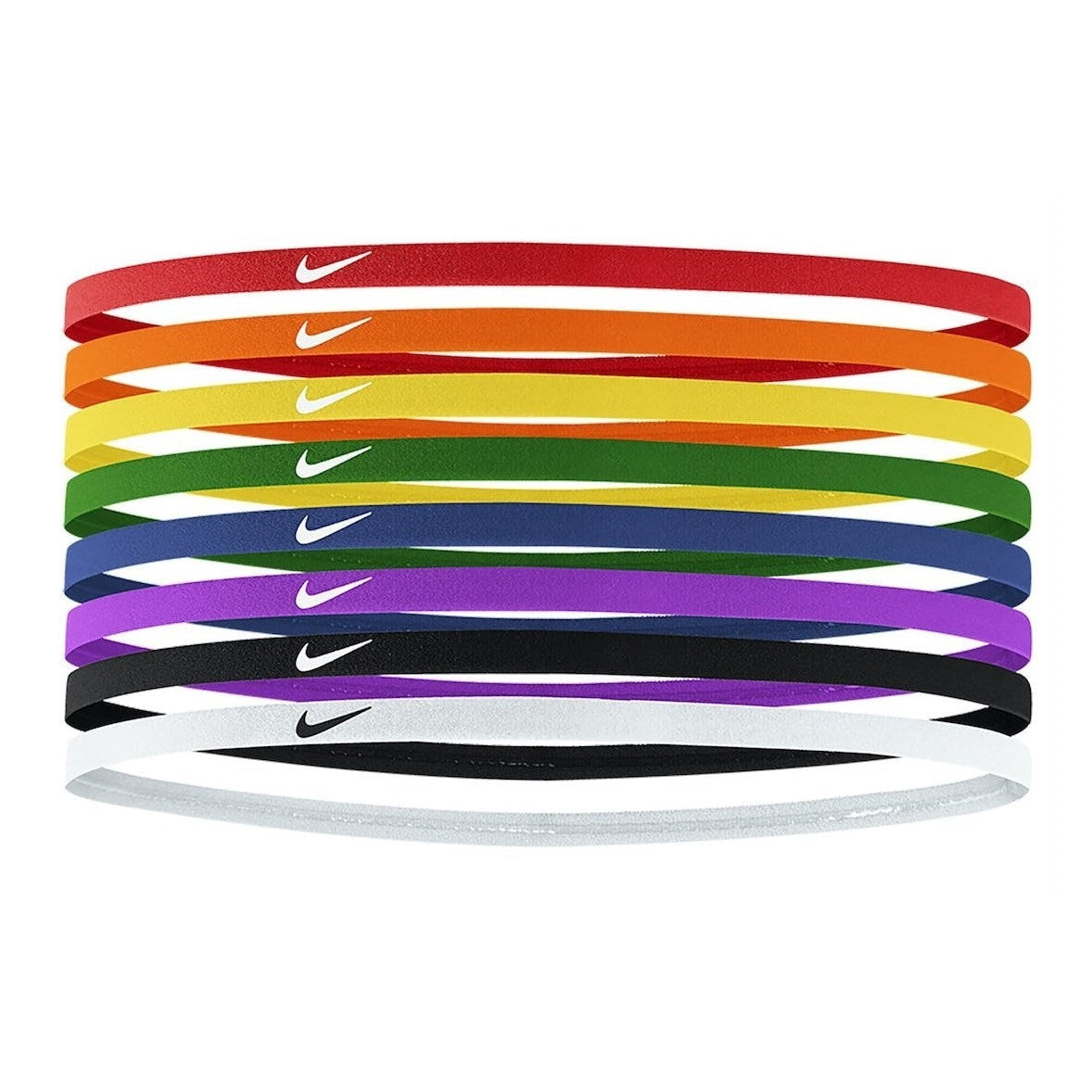 Nike Elastic Headbands 8 Pack Pimento Soccer Locker