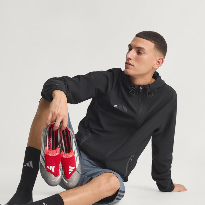 adidas Predator Elite FT FG Boots- Silver/White/Red