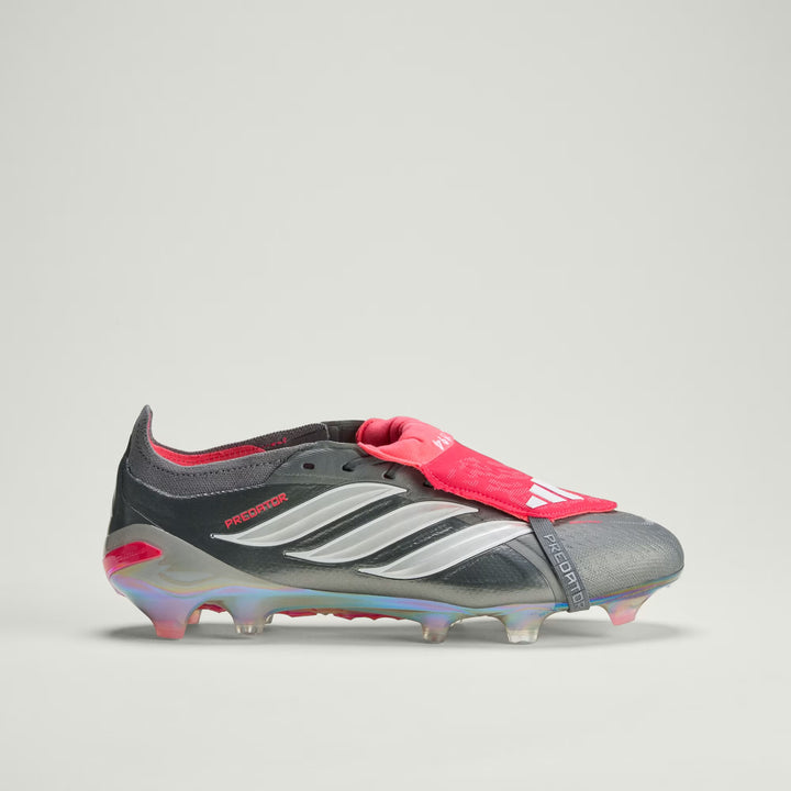 adidas Predator Elite FT FG Boots- Silver/White/Red