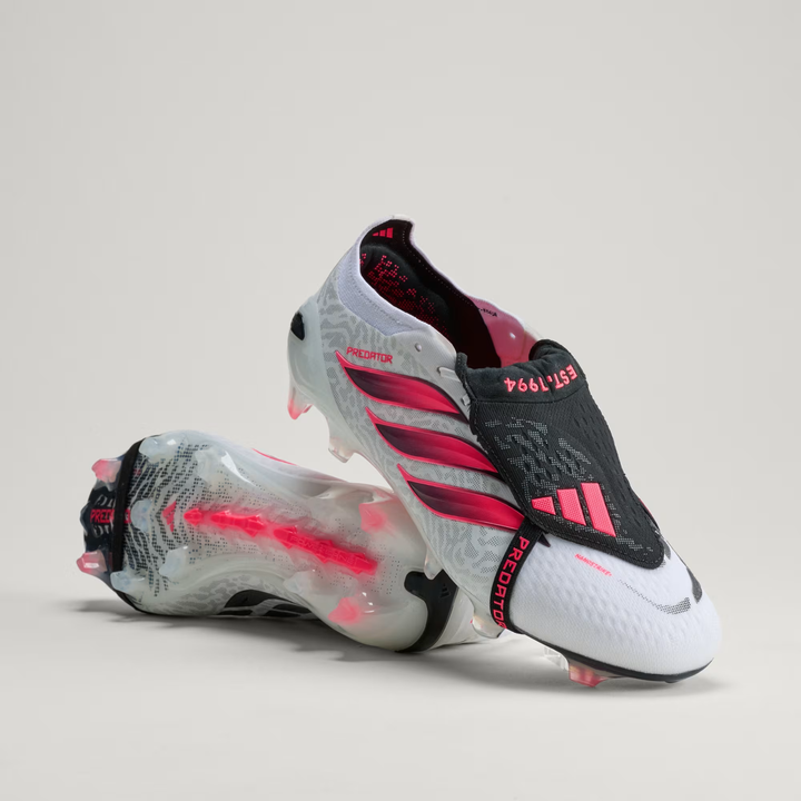 adidas Predator Elite FT FG Boots- White/Turbo/Black