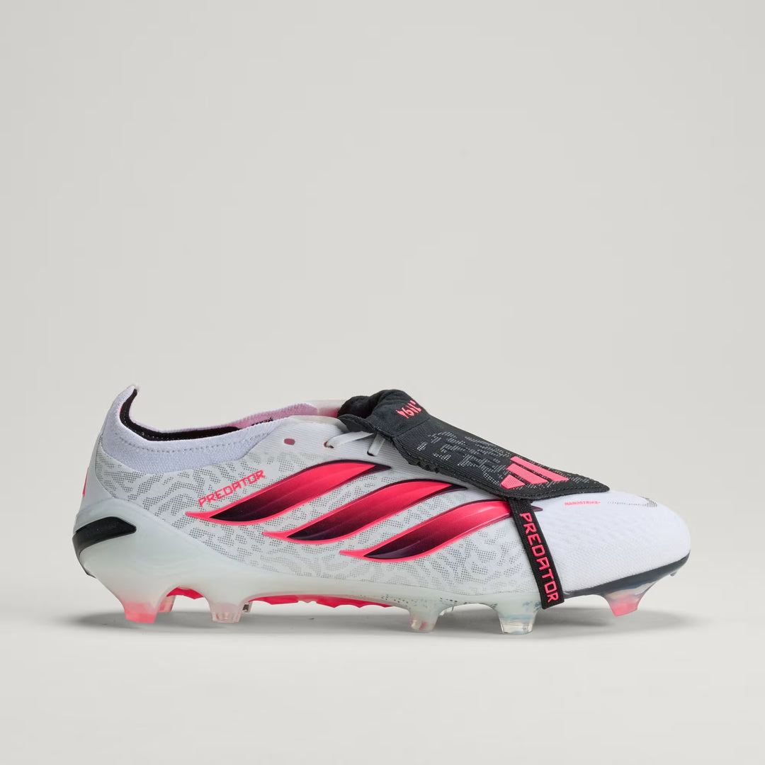 adidas Predator Elite FT FG Boots- White/Turbo/Black