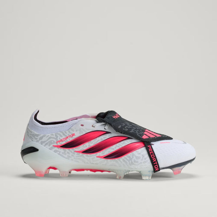 adidas Predator Elite FT FG Boots- White/Turbo/Black