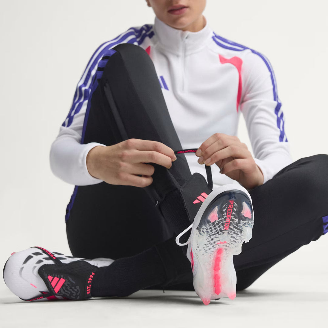 adidas Predator Elite FT FG Boots- White/Turbo/Black