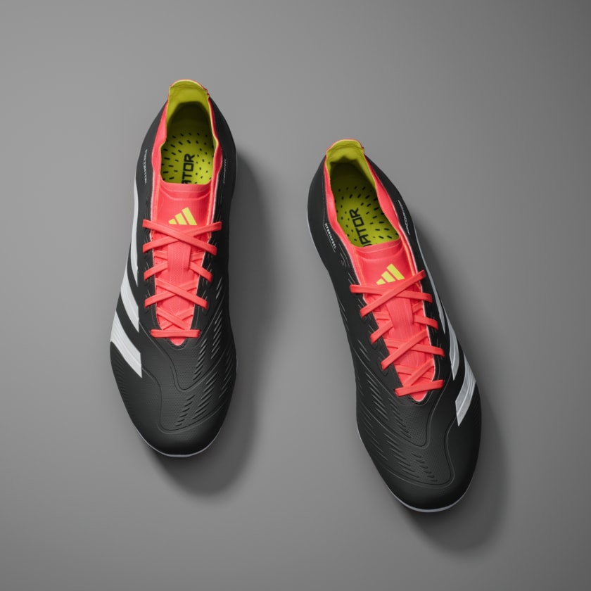 adidas Predator League FG Boots Black White Red Soccer Locker