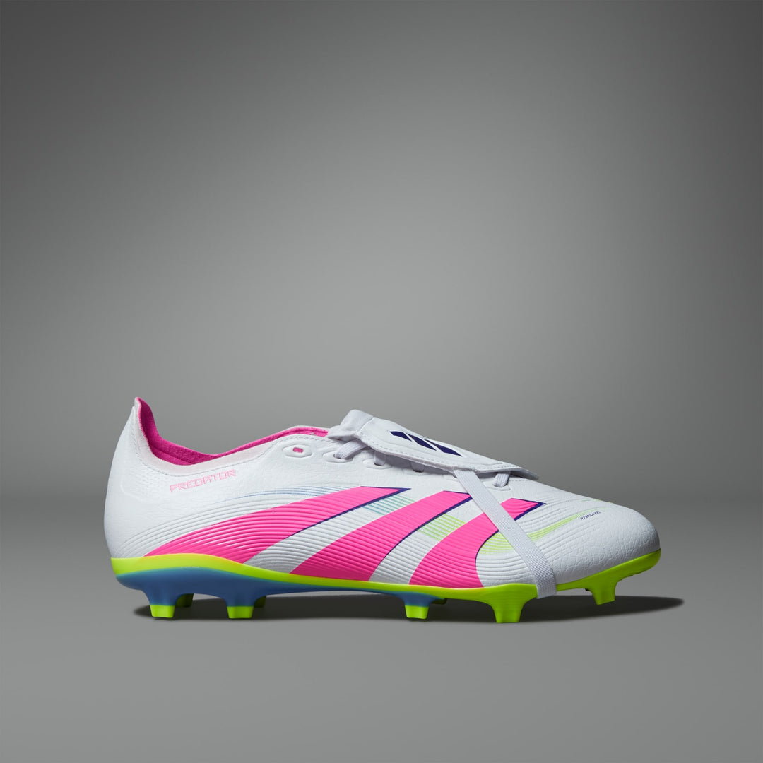 adidas Predator League FG FT Boots- White/Lemon/Pink