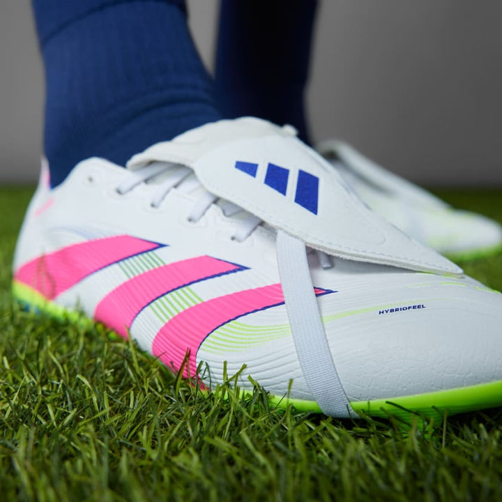 adidas Predator League FG FT Boots- White/Lemon/Pink