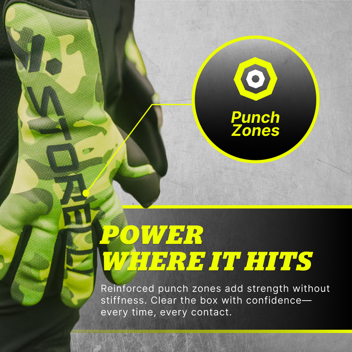 Storelli Challenger JUNIOR Goalkeeper Gloves- Blue
