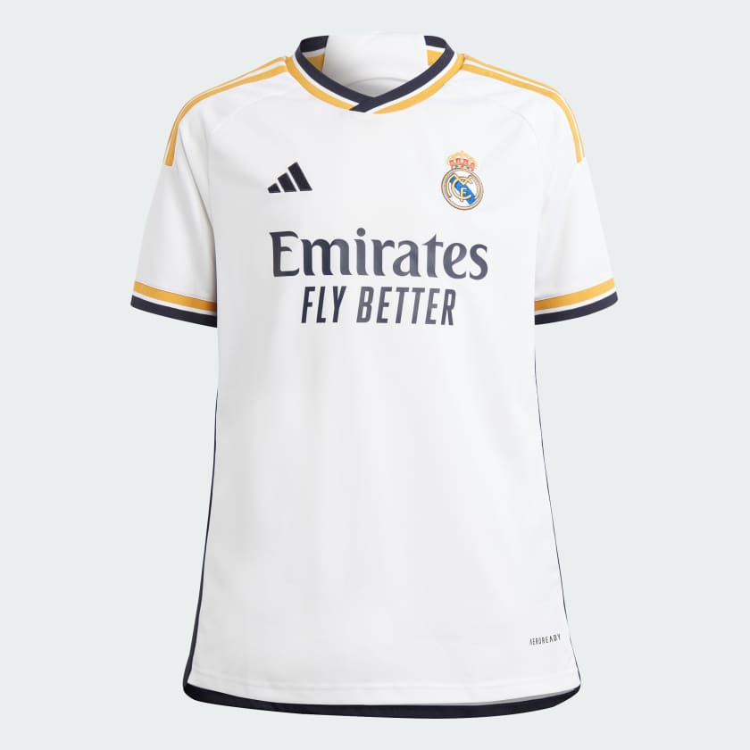 Real Madrid 2023/24 Official Home Jersey- JUNIOR