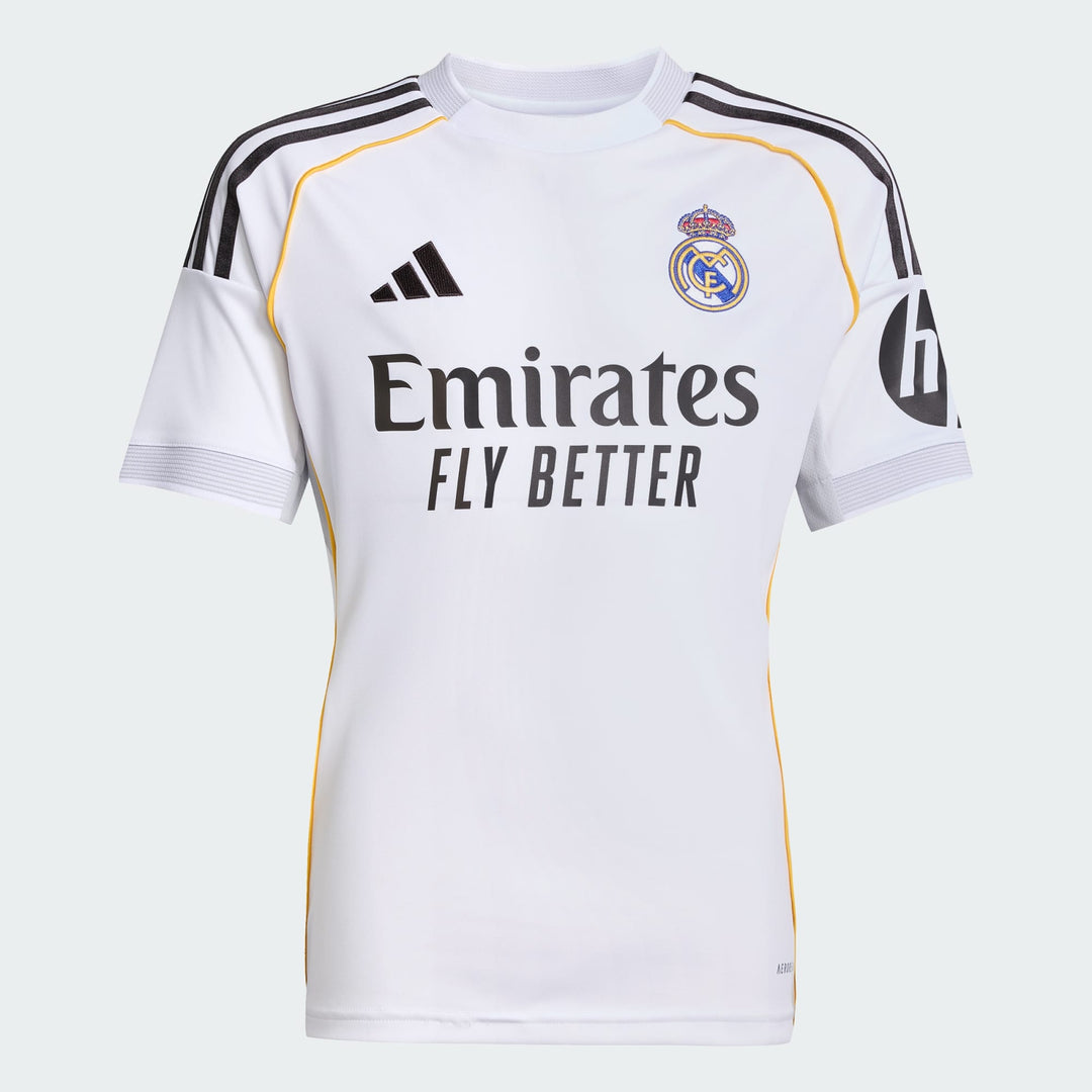 Real Madrid 2025/26 Official Home Jersey - YOUTH