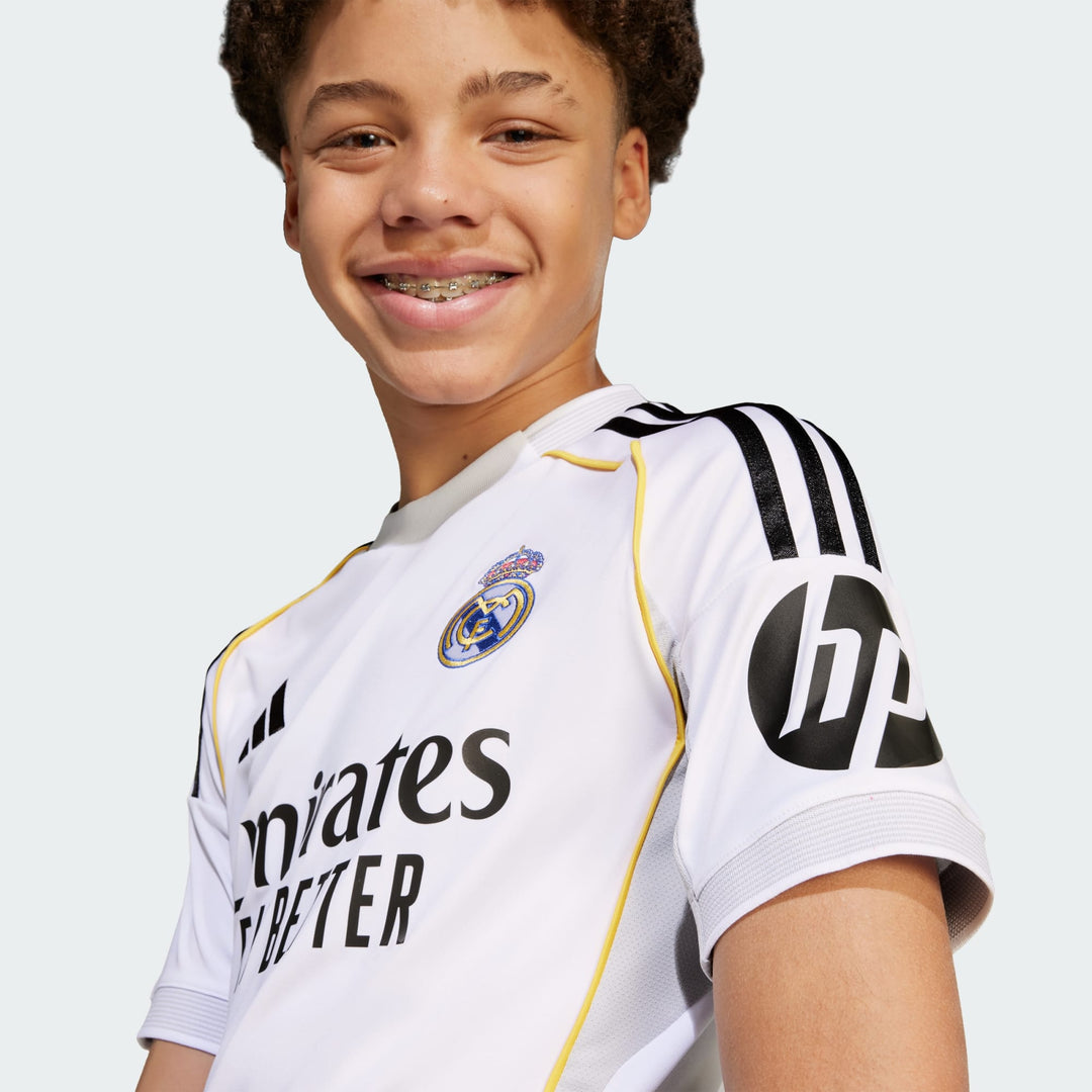 Real Madrid 2025/26 Official Home Jersey - YOUTH