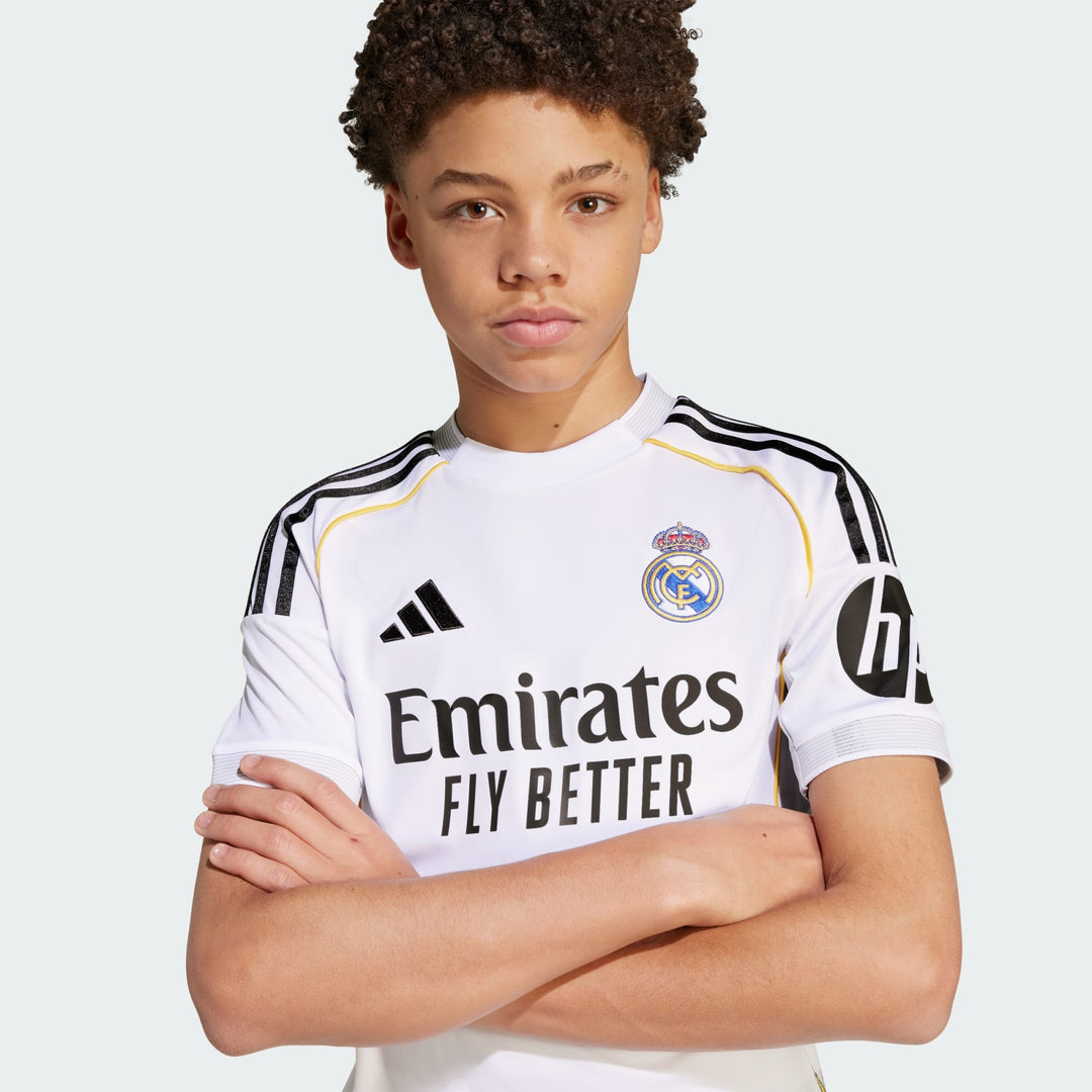 Real Madrid 2025/26 Official Home Jersey - YOUTH