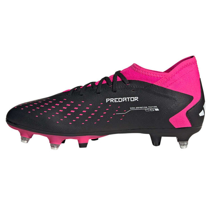adidas Predator Accuracy .3 SG Boots- Black/White/Pink