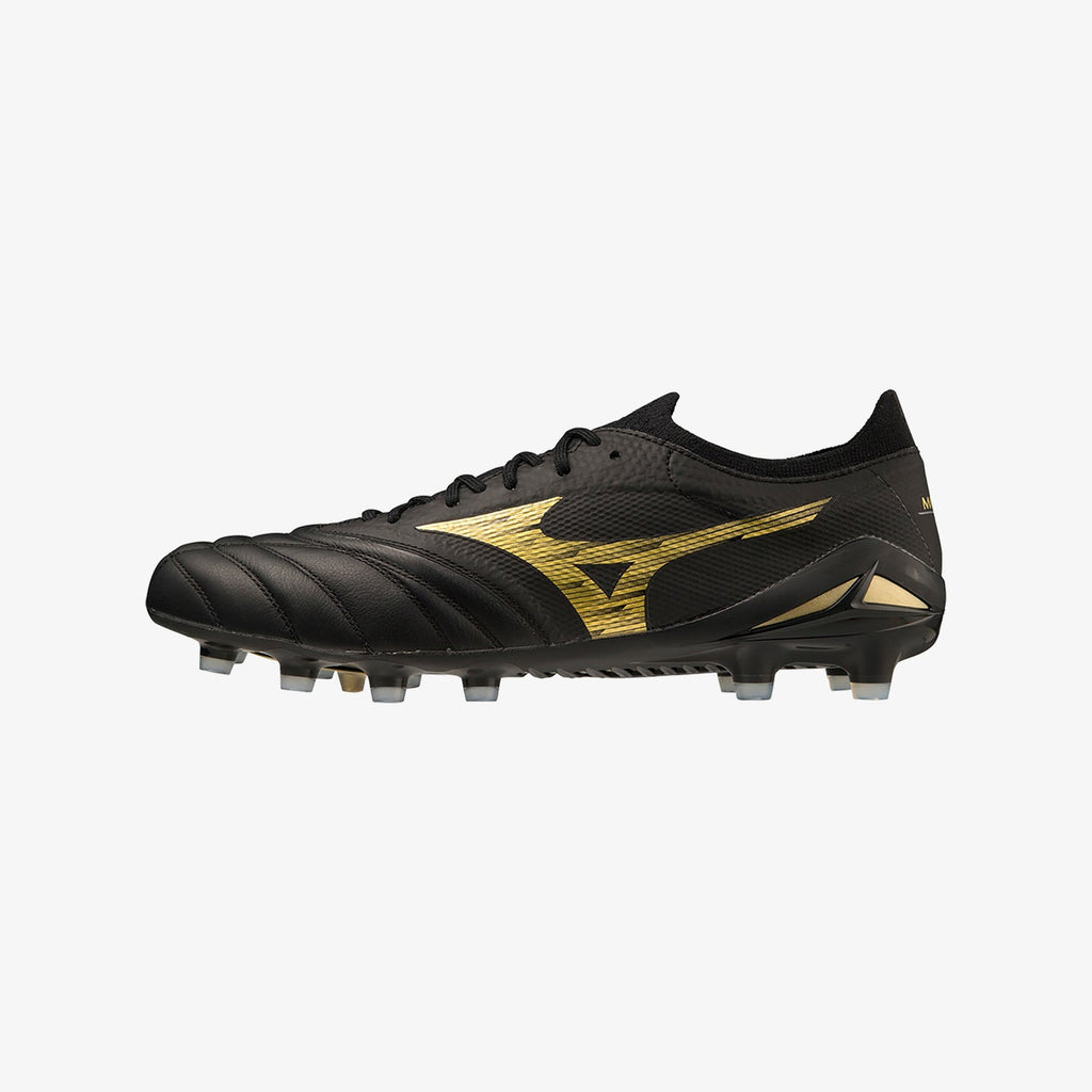 Mizuno Morelia NEO IV b Elite FG Boots- Black/Gold – Soccer Locker