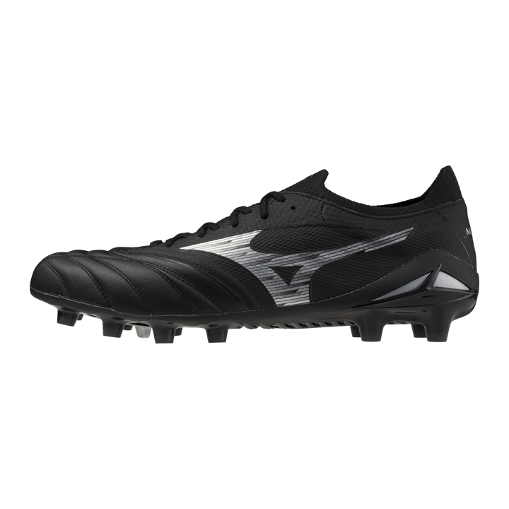 Mizuno Morelia NEO IV b Elite FG Boots- Black/ Silver