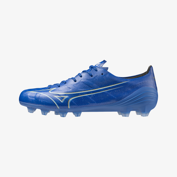 Mizuno a Elite FG Boots- Blue/White/Gold