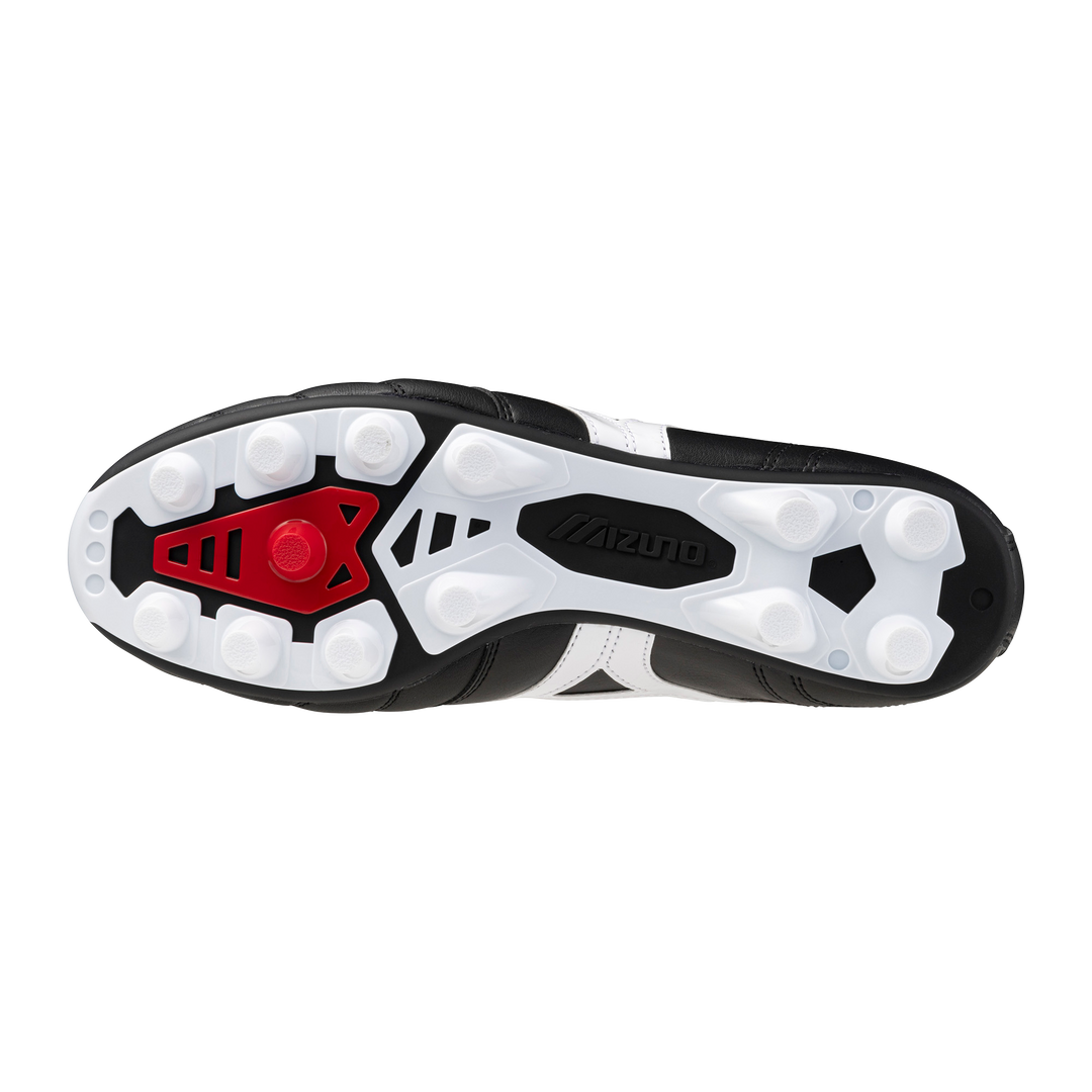Mizuno Morelia II Pro FG Boots- Black/White/Red