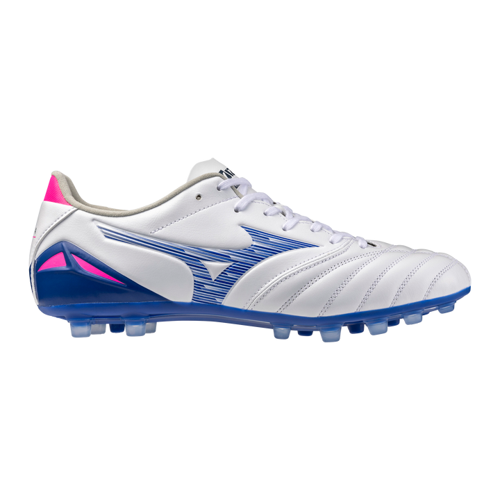 Mizuno Morelia Neo IV Pro AG Boots- White/Blue/Pink