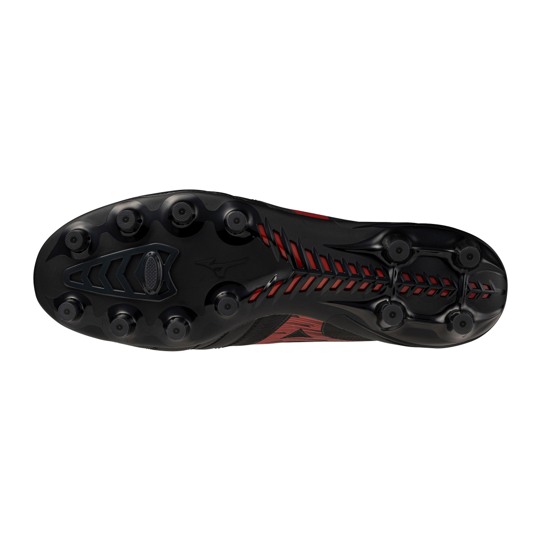 Mizuno Morelia NEO IV b Elite 40th Anniversary FG Boots- Blak/Red/Black