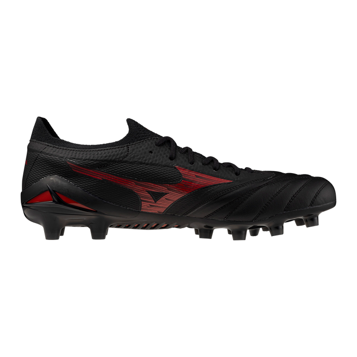 Mizuno Morelia NEO IV b Elite 40th Anniversary FG Boots- Blak/Red/Black